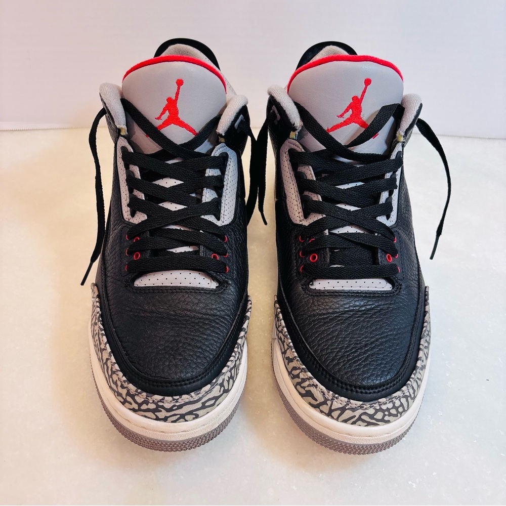 Pre-owned Men's Air Jordan 3 Retro "Black Cement" 2018 Size 12